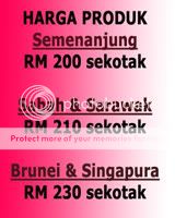 senarai harga