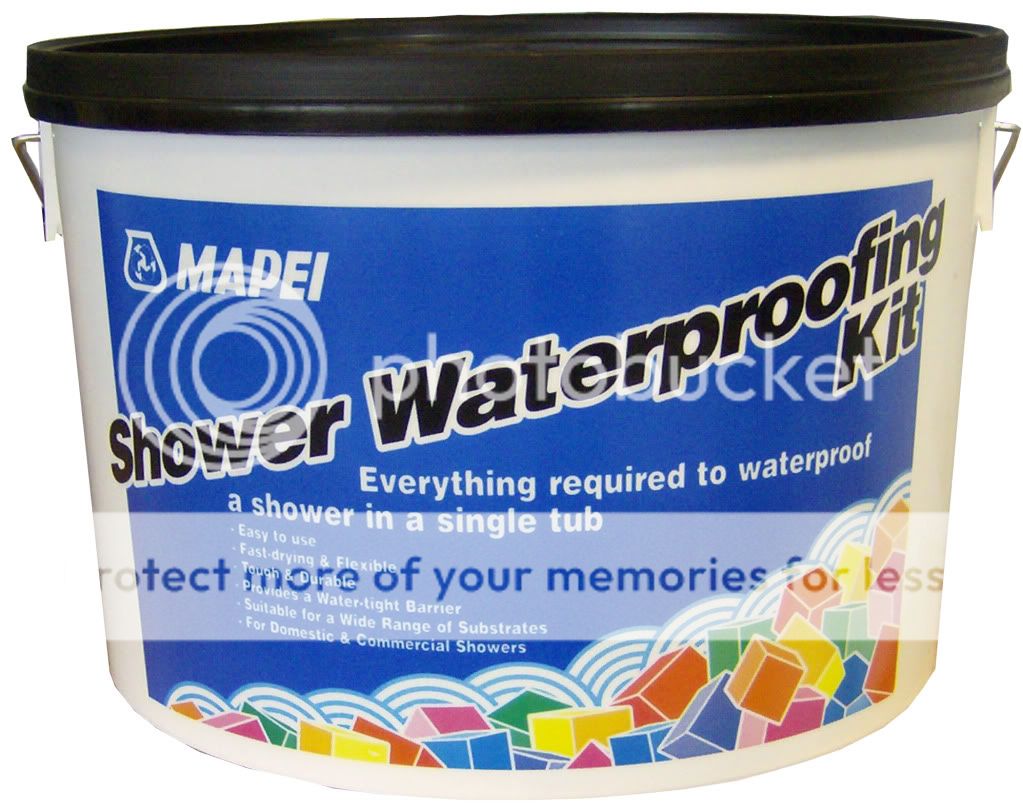 SHOWER WATERPROOFING KIT All you need in 1 tub! Tiling Forum