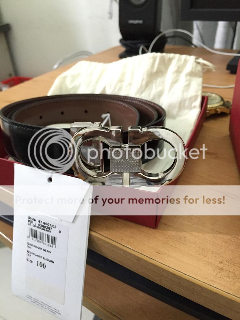 [AUTHENTIC]-Men's Belt Salvatore Ferragamo cực sang chảnh FULL BOX = 7tr5 - 2