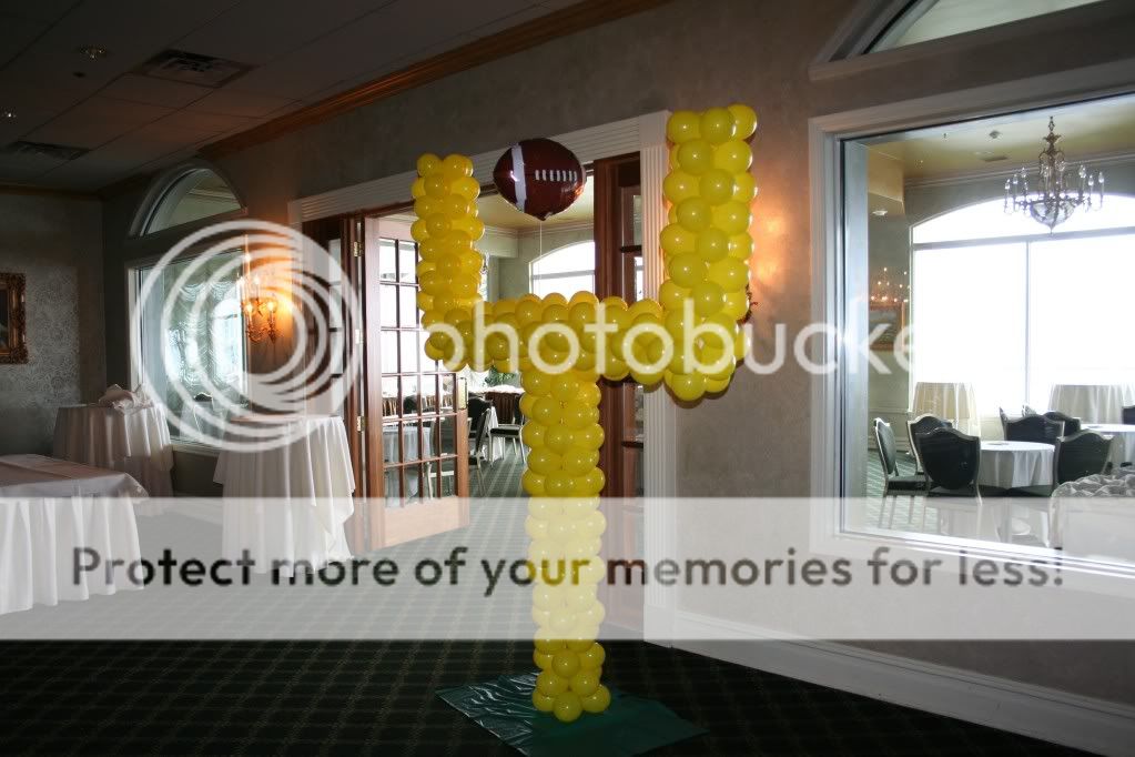 Balloon Football Goal Post Sculpture Photo by allaroundtown Photobucket