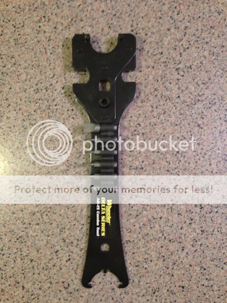 WHEELER ENGINEERING RIFLE COMBO TOOL BARREL TORQUE WRENCH STOCK CASTLE