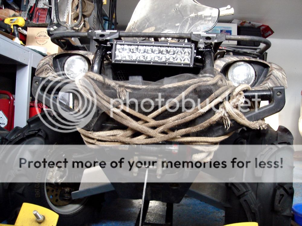 Anyone install 10" LED light Bar on 06 Grizz? Yamaha Grizzly ATV Forum