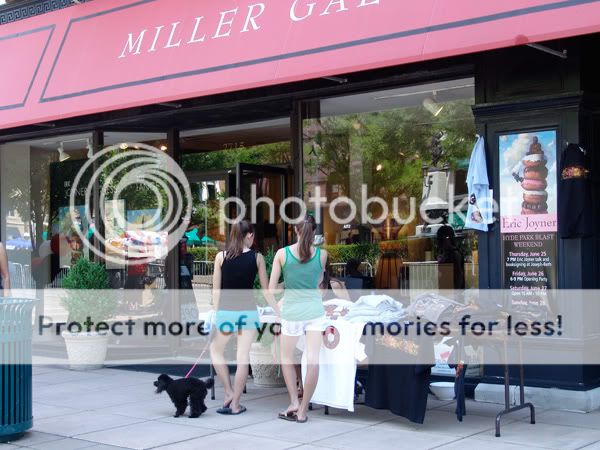 ladies in front of The Miller Gallery